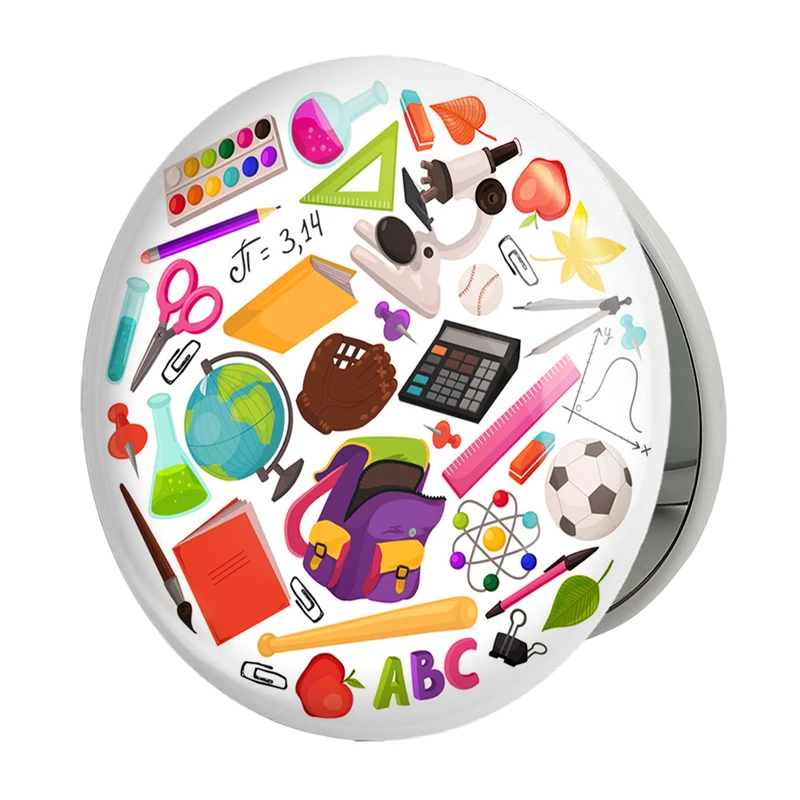 آینه جیبی خندالو طرح بازگشت به مدرسه مدل تاشو کد 30034