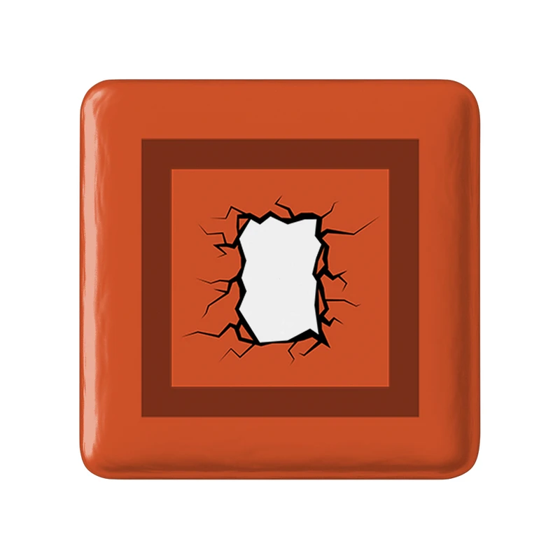 مگنت خندالو طرح  thermite بازی رینبو سیکس سیج  مدل مربعی کد 30375