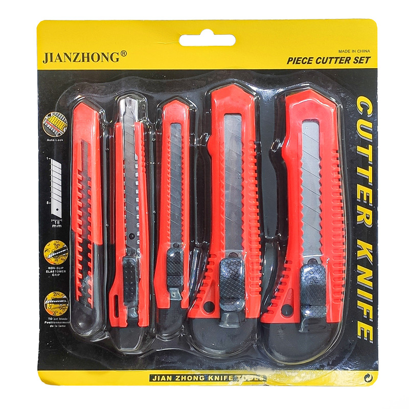 کاتر جیان ژونگ مدل TK-5JIANSET بسته 5 عددی