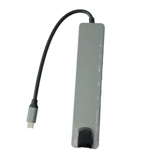 هاب 8 پورت USB-C مدل HDTV-ADAPTER