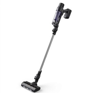 جارو شارژی عصایی تفال مدل TY6A35 با باتری لیتیومیونی 18 ولت، مکش 30 ایر وات و حالتهای خودکار ECO و SURFACE، مجهز به ماشه BOOST و شارژدهی 45 دقیقهای