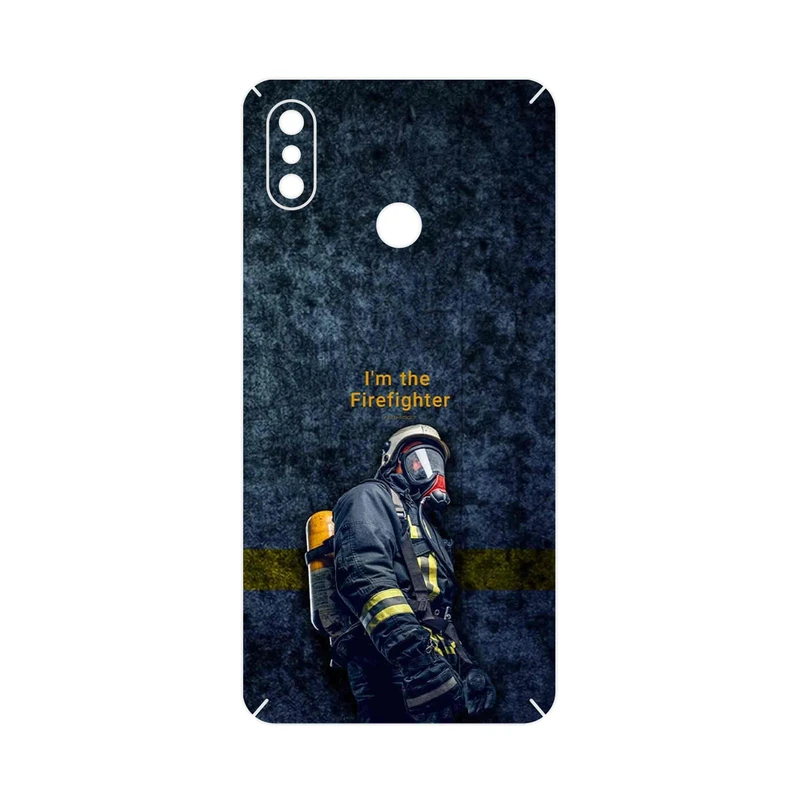 برچسب پوششی ماهوت مدل Firefighter مناسب برای گوشی موبایل شیائومی Mi Max 3