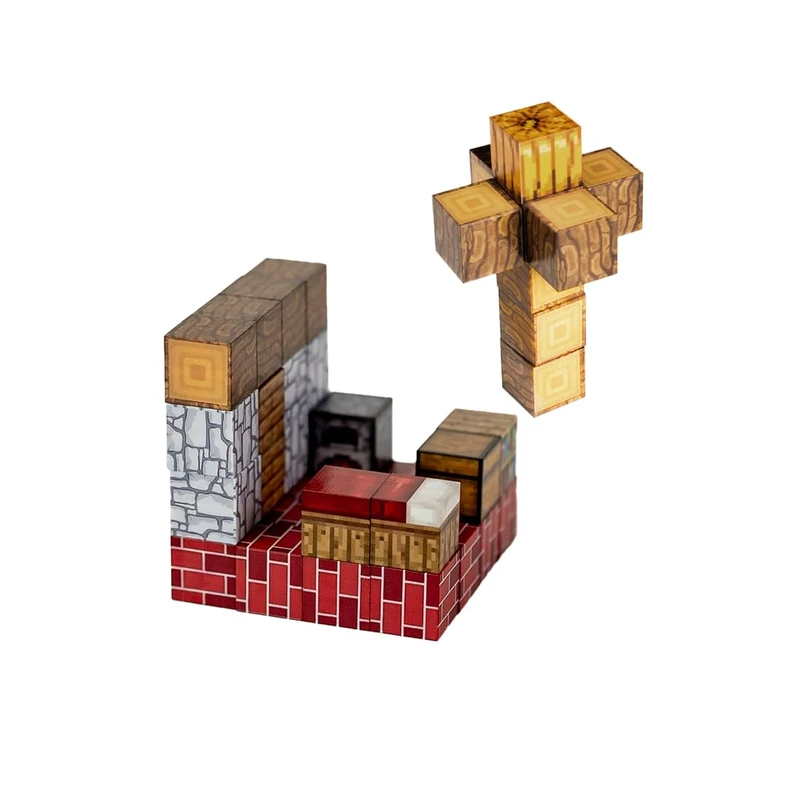 عکس شماره 3 : ساختنی مغناطیسی 44 تکه نوشو مدل ماینکرفت کد elite 44