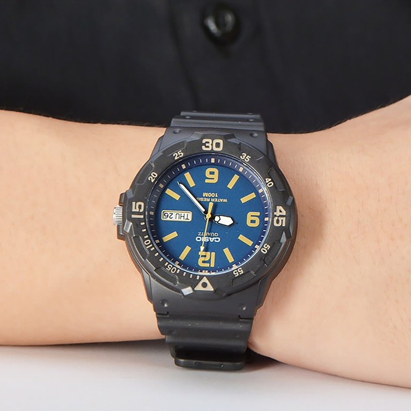 ساعت مچی عقربه ای مردانه کاسیو مدل MRW-200H-2B3VDF