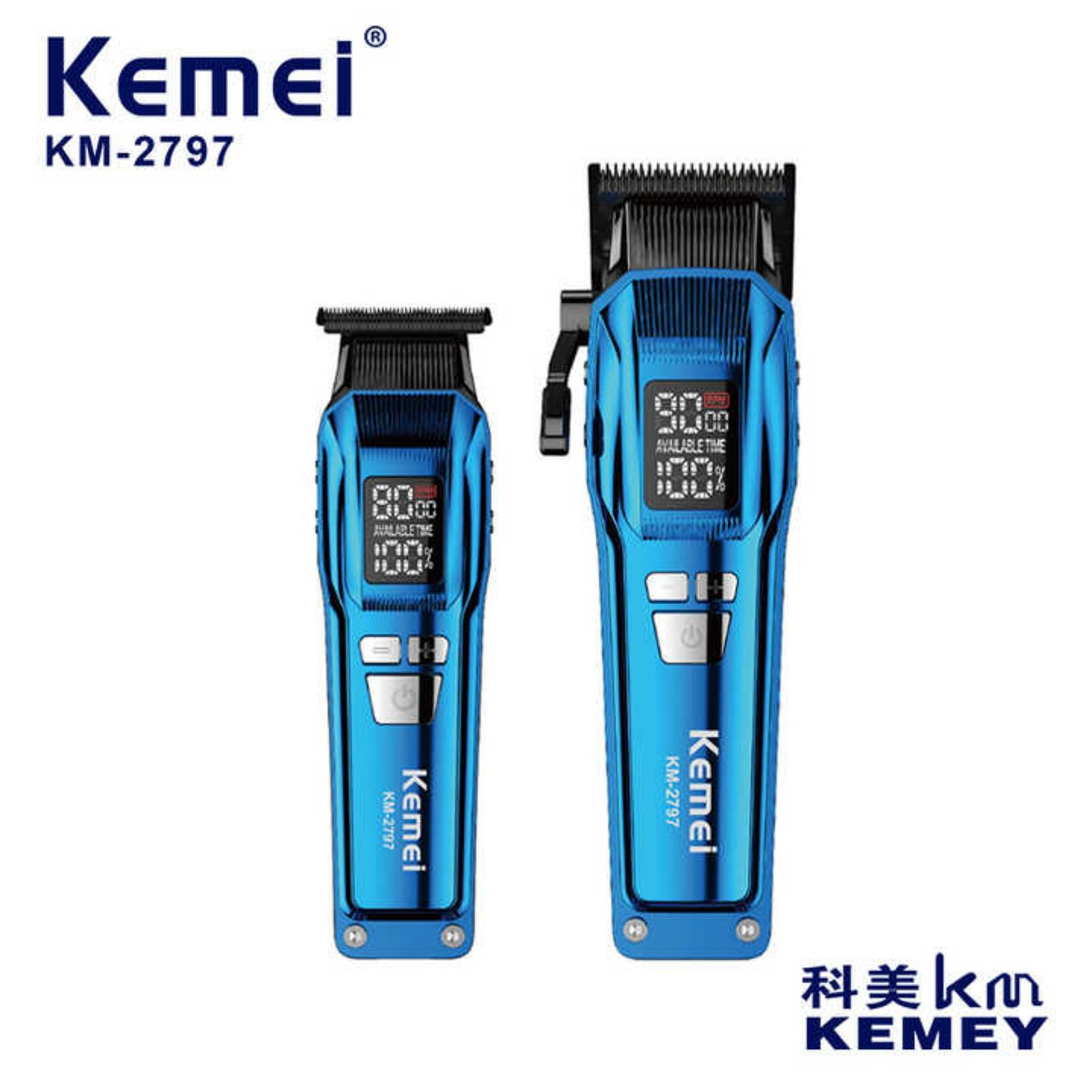 ماشین اصلاح موی سر و صورت کیمی مدل KM-2797 بسته 2 عددی -  - 2