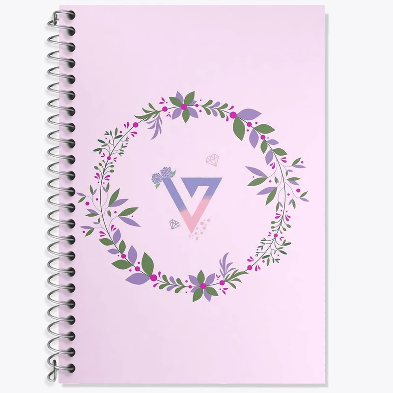 دفتر لغت 50 برگ خندالو مدل گروه سونتین Seventeen کد 21660