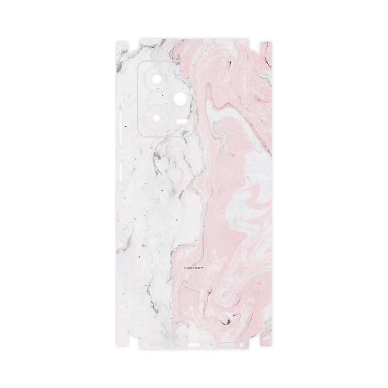 برچسب پوششی ماهوت مدل Blanco_Pink_Marble-FullSkin مناسب برای گوشی موبایل شیائومی Redmi Note 12 Pro 5G