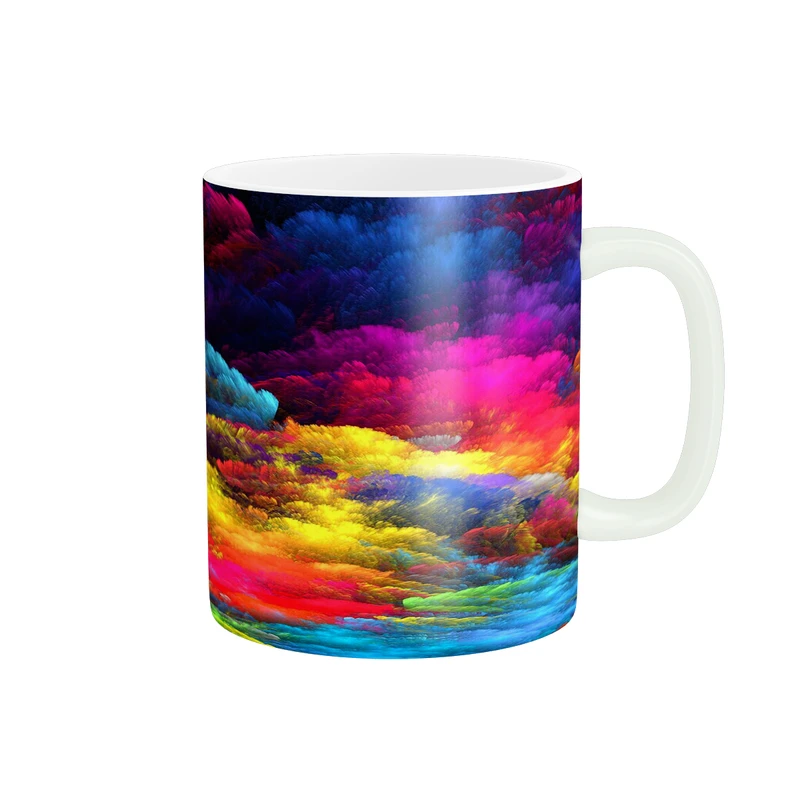 ماگ پاد آفرین مدل نقاشی انتزاعی کد 26