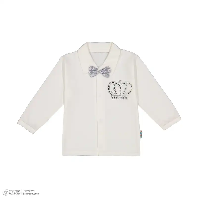 ست 5 تکه لباس نوزادی مدل تاج بهار