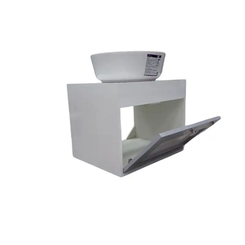 ست کابینت و روشویی گاتریا مدل کارلو وایت گری