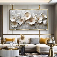 تابلو آتریسا طرح گل مدرن مدل AT00588