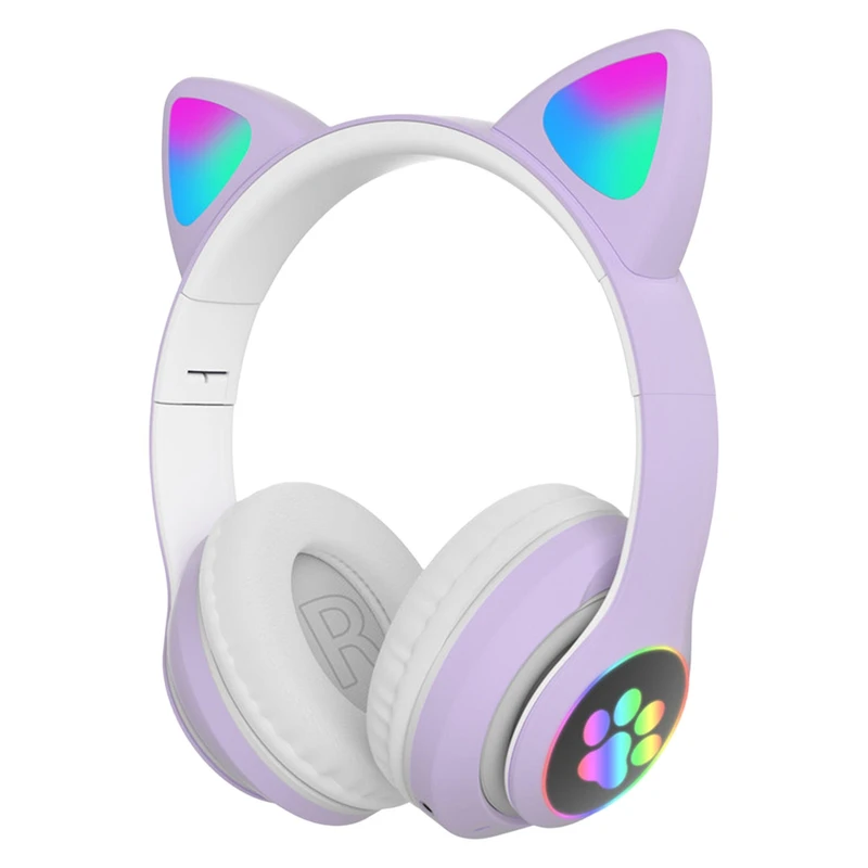 هدفون بلوتوثی طرح فانتزی گربه مدل Cat-STN-28