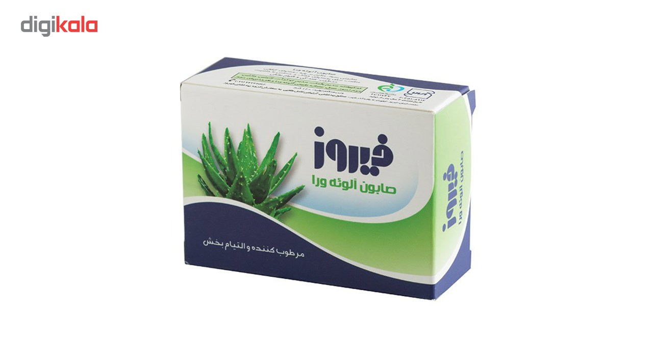 صابون آلوئه ورا فیروز مقدار 120 گرم