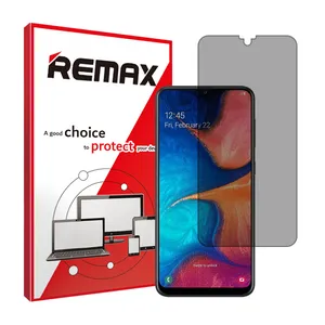   Privacy screen protector Remax model HyPRV suitable for Samsung Galaxy A20 phone