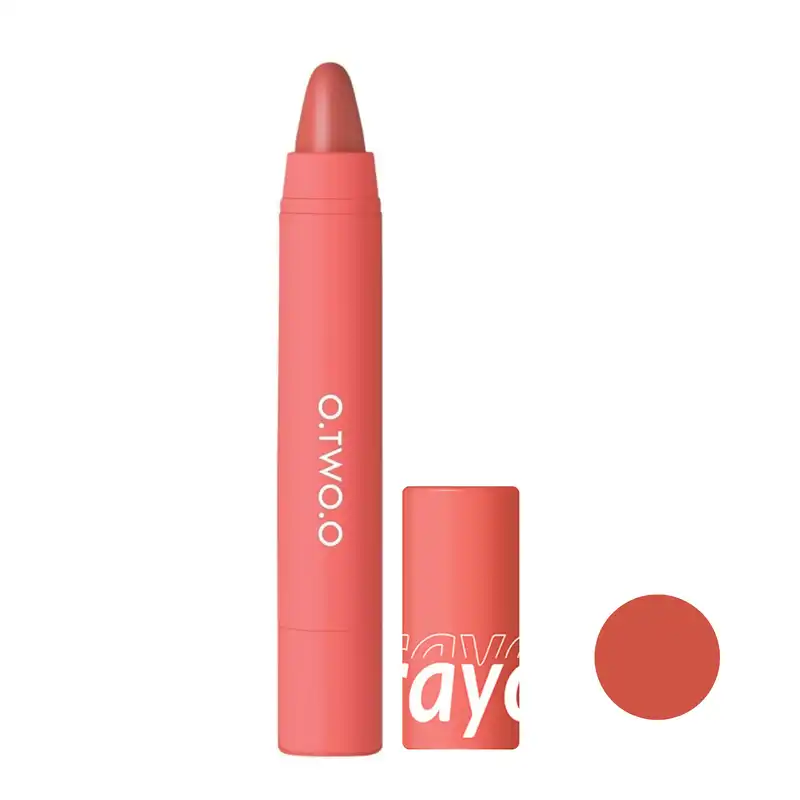 رژ لب مدادی او تو او مدل Crayon شماره 03