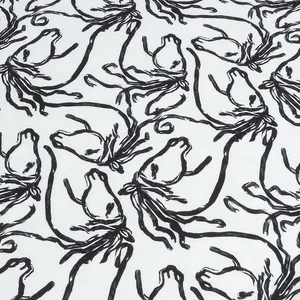     پارچه لباس مدل کرپ مازراتی طرحدار  کد 27