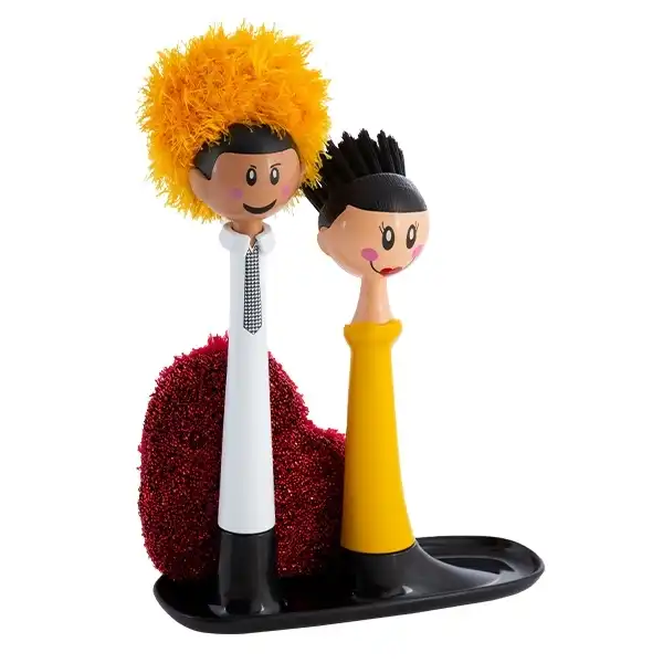 ست برس وفرچه ظرفشویی زیبا مدل 2022 به همراه اسکاج