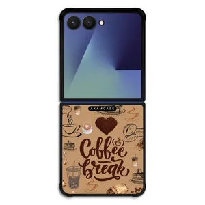 AKAM AMC-WSGZFLIP7-COFFEE-18 Cover For Samsung Galaxy Z Flip 7