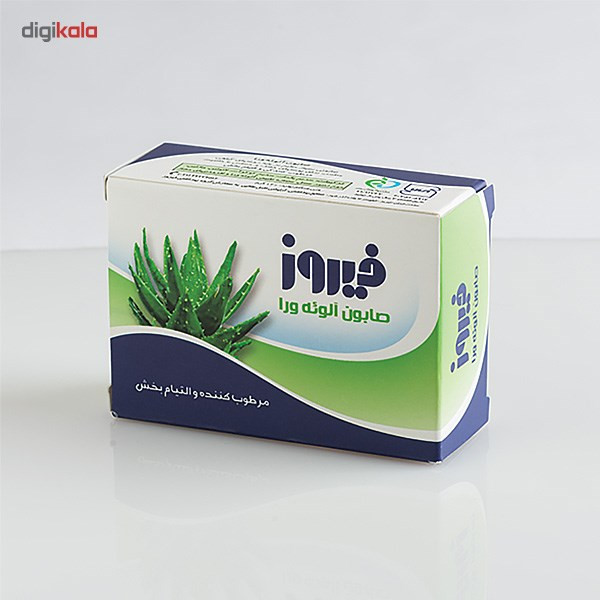 صابون شستشو فیروز مدل آلوئه ورا وزن 120 گرم صابون شستشو فیروز مدل آلوئه ورا وزن 120 گرم