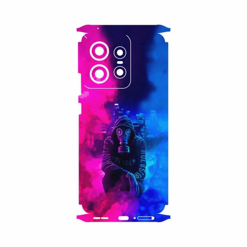 برچسب پوششی ماهوت مدل Smoke Rainbow Digital Art 2-FullSkin مناسب برای گوشی موبایل موتورولا Edge 50 Pro