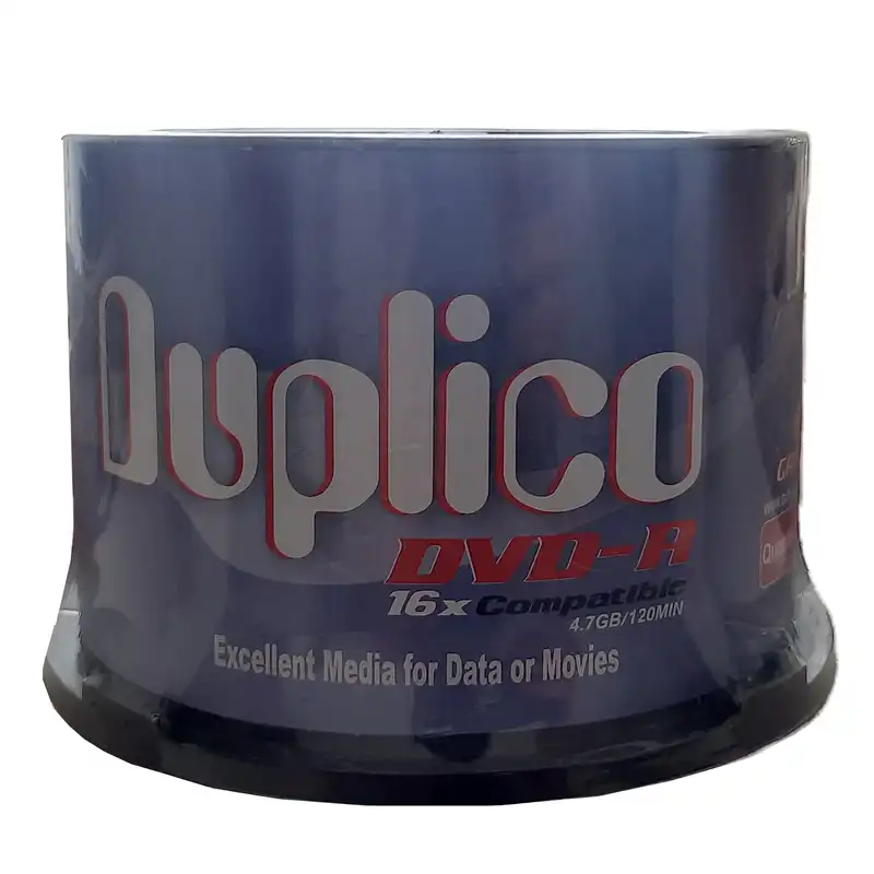 دی وی دی خام پرینتیبل داپلیکو مدل BOX-50 بسته 50 عددی