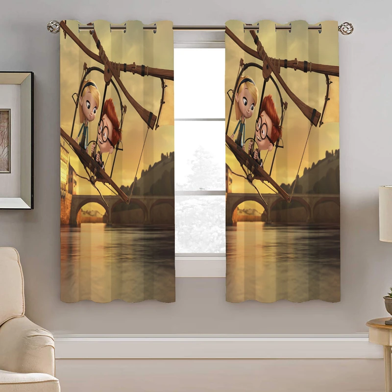 پرده نیروانا طرح آقای شرمن کودک مدل هازان کد 8822 سایز 140×200 سانتی متر