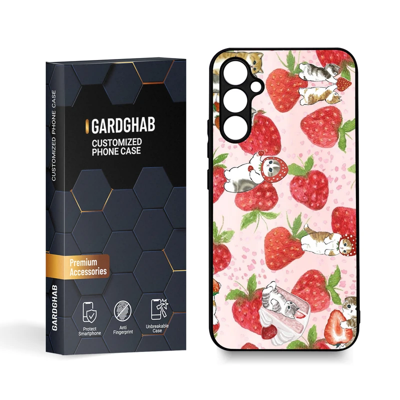 کاور گارد قاب مدل دورژله ای فانتزی مناسب برای گوشی موبایل سامسونگ Galaxy A34