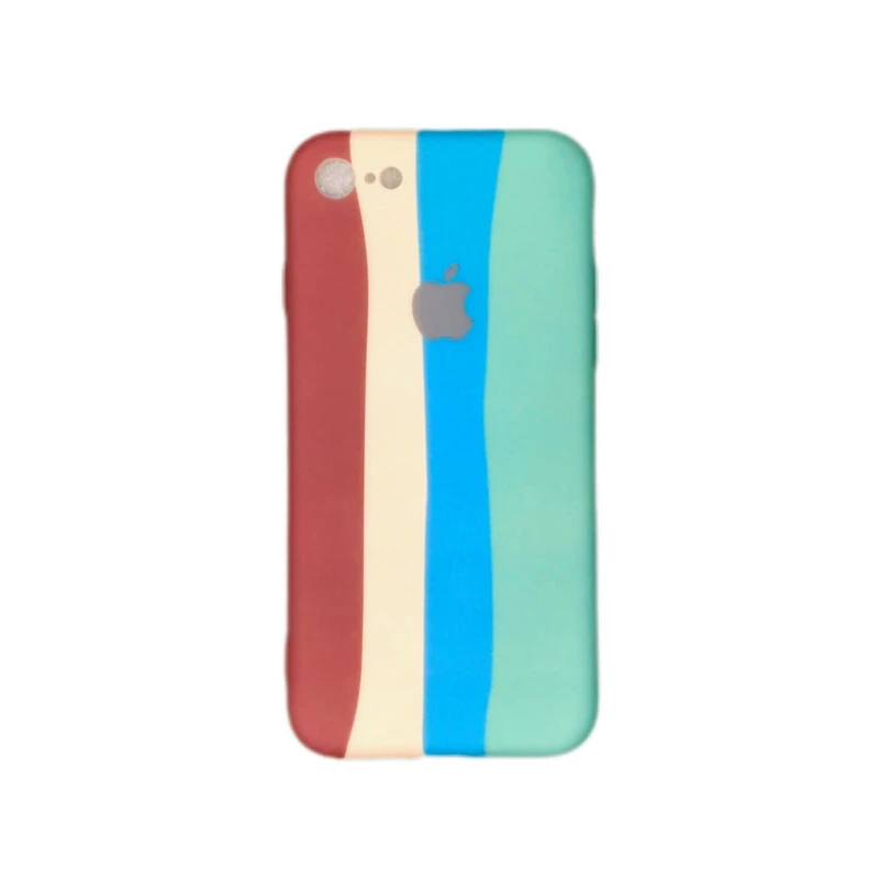کاور مدل سیلیکونی طرح ابرنگی کد 07 مناسب برای گوشی موبایل اپل iphone 7