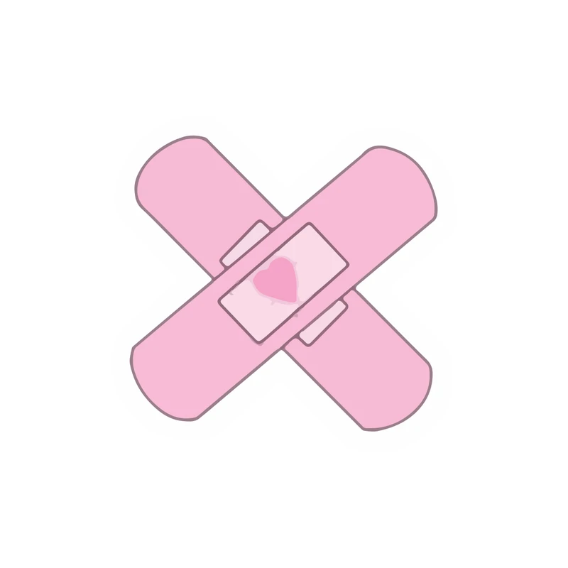 برچسب لپ تاپ پویا مارکت طرح چسب زخم کد 211