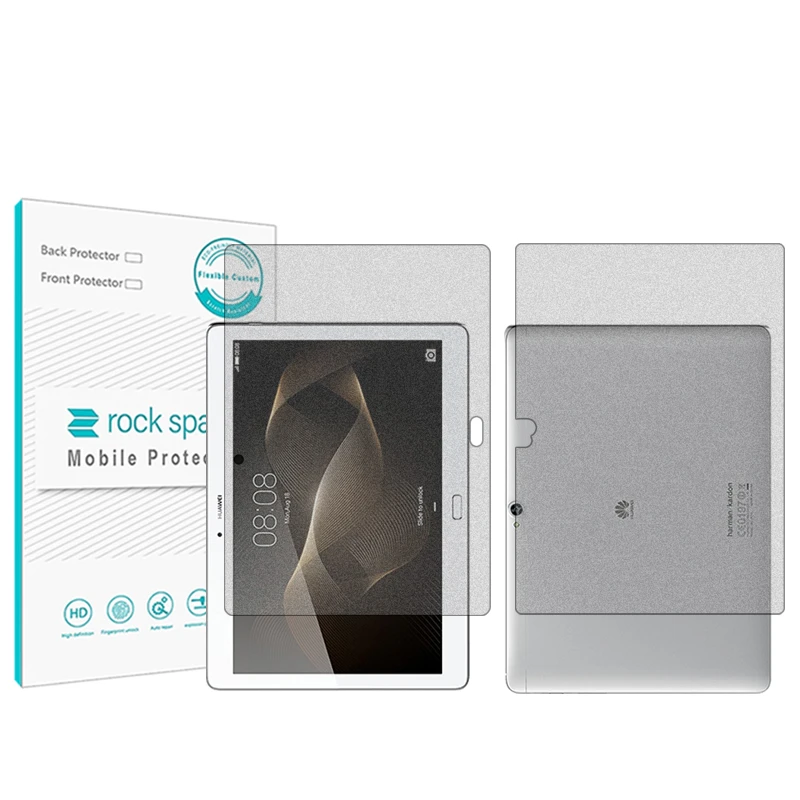 محافظ صفحه نمایش مات راک اسپیس مدل HyMTT مناسب برای تبلت هوآوی Mediapad M2 10.0 به همراه محافظ پشت گوشی