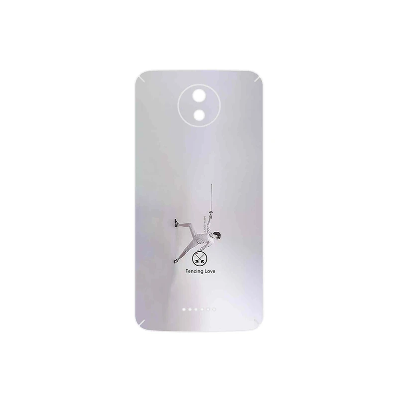برچسب پوششی ماهوت مدل Fencing مناسب برای گوشی موبایل موتورولا Moto C Plus