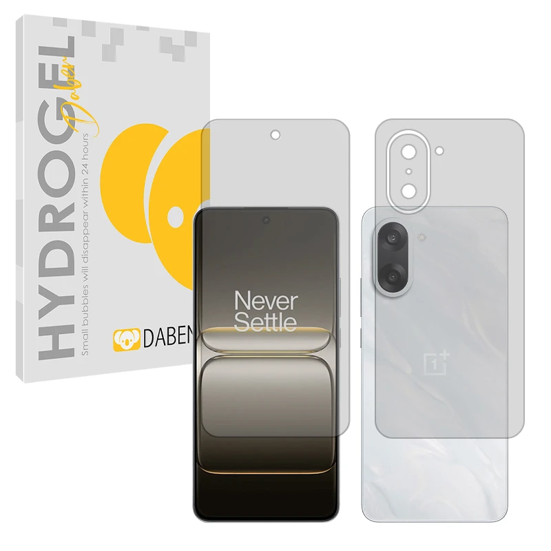 محافظ صفحه نمایش شفاف دبن مدل Tough مناسب برای گوشی موبایل وان پلاس Nord CE5 به همراه محافظ پشت گوشی