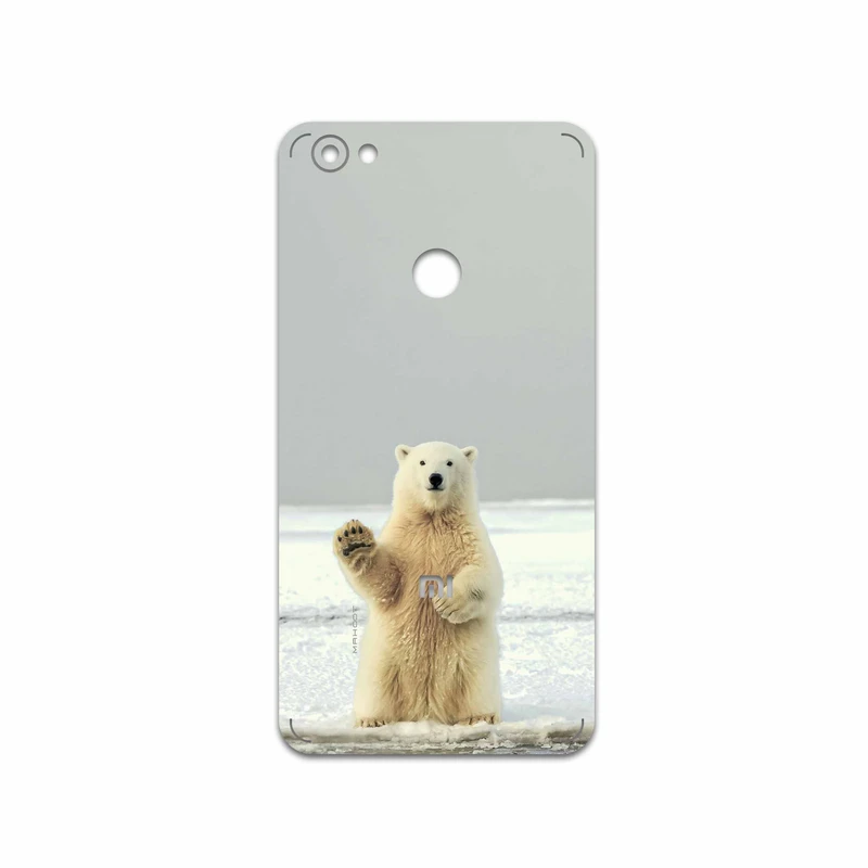 برچسب پوششی ماهوت مدل Polar bear مناسب برای گوشی موبایل شیائومی Redmi Note 5A Prime