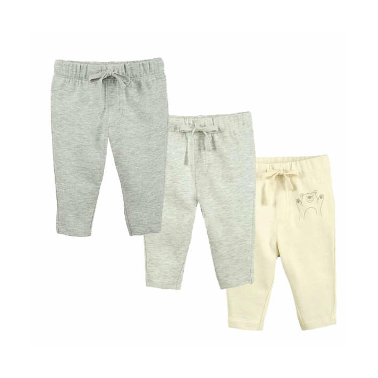 شلوار نوزادی لوپیلو کد 1565 مجموعه 3 عددی