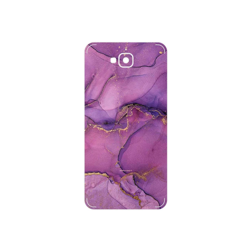 برچسب پوششی ماهوت مدل Purple Marble مناسب برای گوشی موبایل هوآوی Y6 Pro