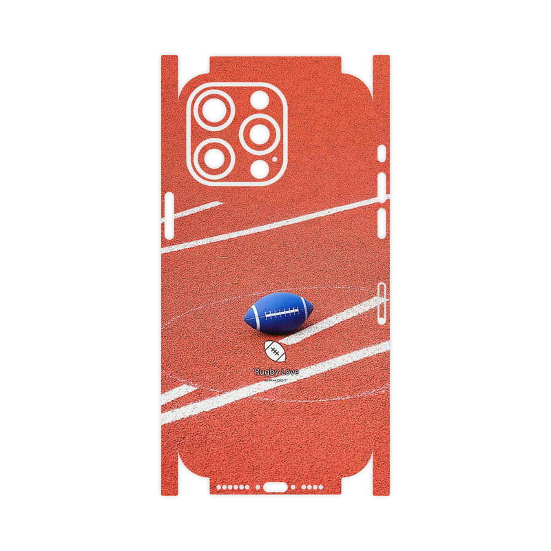 برچسب پوششی ماهوت مدل Rugby football-FullSkin مناسب برای گوشی موبایل اپل iPhone 15 Pro Max