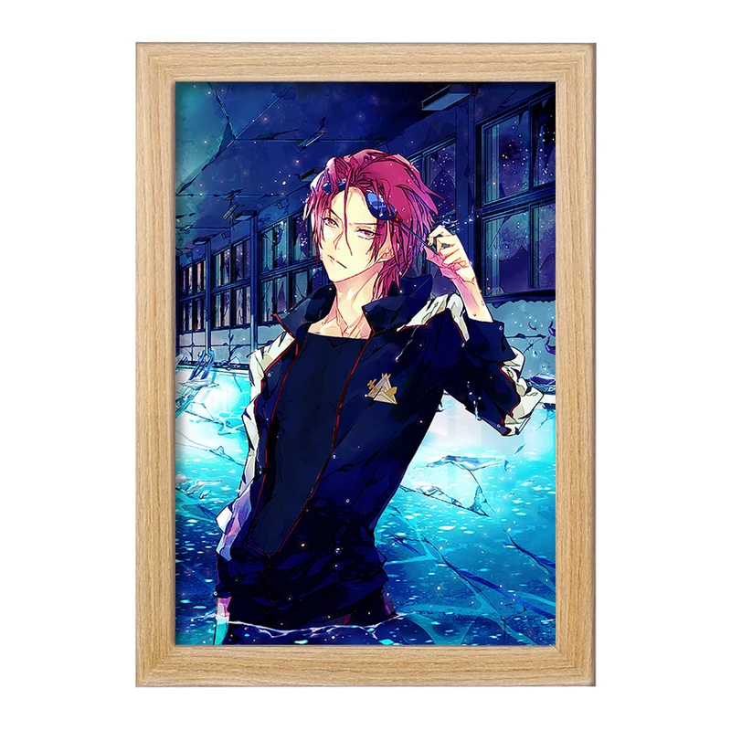 تابلو خندالو مدل رین انیمه فری تیل Fairy Tail  کد 15621