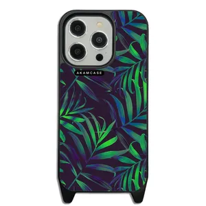 AKAM AMCWLA15PRO-LEAVES7 Cover For Apple iPhone 15 Pro