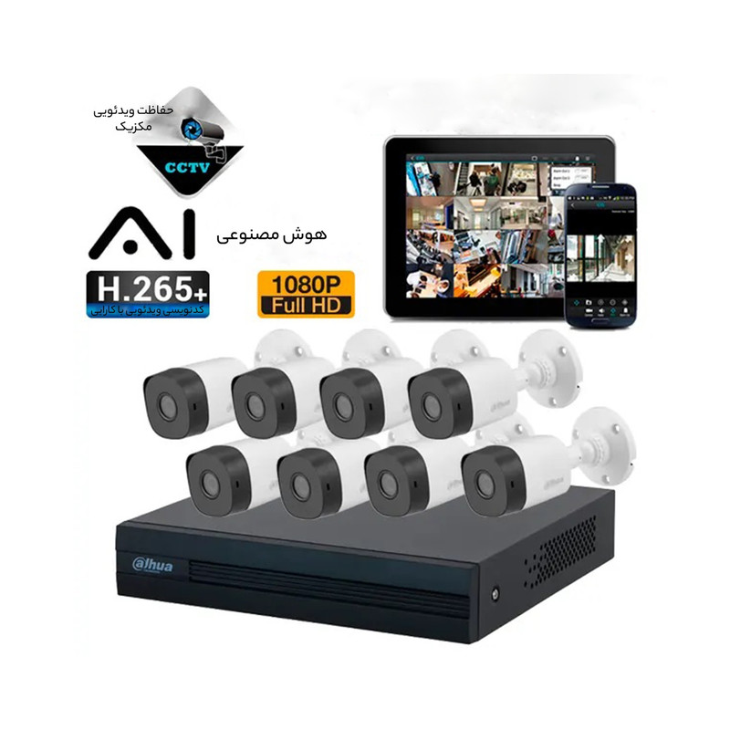 سیستم امنیتی داهوا مدل Pardakht-0-80-x4