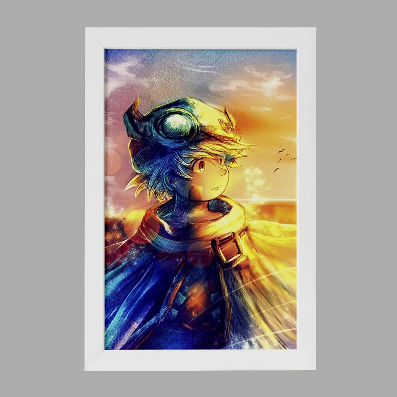 تابلو خندالو مدل ریگ انیمه ساخته شده در پرتگاه Made in Abyss  کد 22106