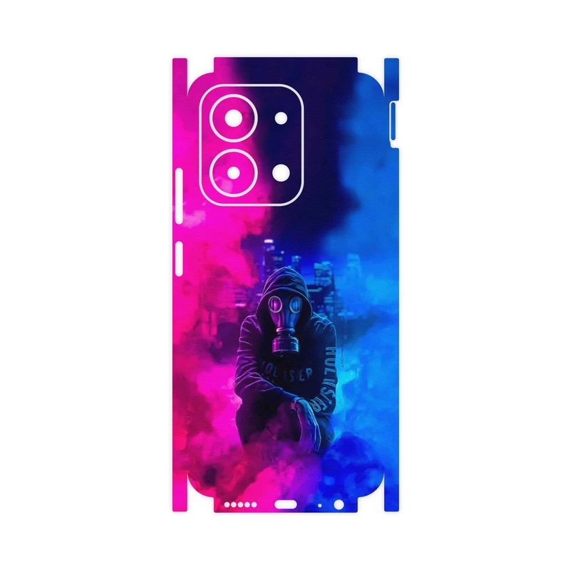 برچسب پوششی ماهوت مدل Smoke Rainbow Digital Art 2-FullSkin مناسب برای گوشی موبایل شیائومی Redmi 15C 4G