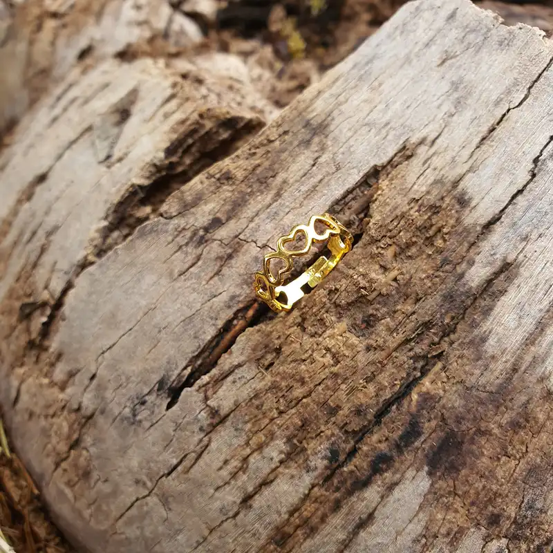 انگشتر پا زنانه ماصرم مدل قلب کد Ri3097