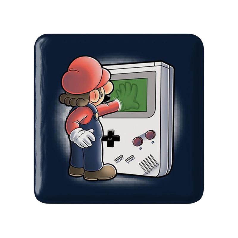 پیکسل خندالو طرح سوپر ماریو مدل مربعی کد 30443