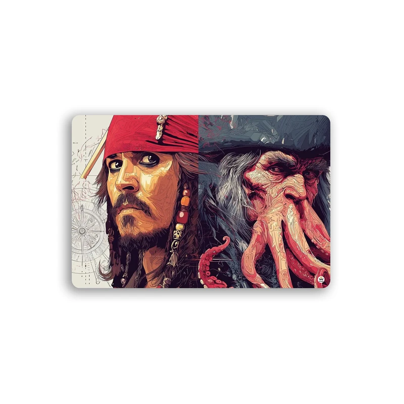 ماوس پد مخصوص بازی شادیت مدل دزدان دریایی کارائیب کد1362 سایز37*24سانتیمتر