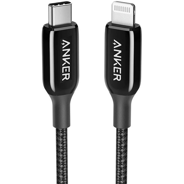 کابل تبدیل USB-C به لایتنینگ انکر مدل A8842 طول 0.9 متر