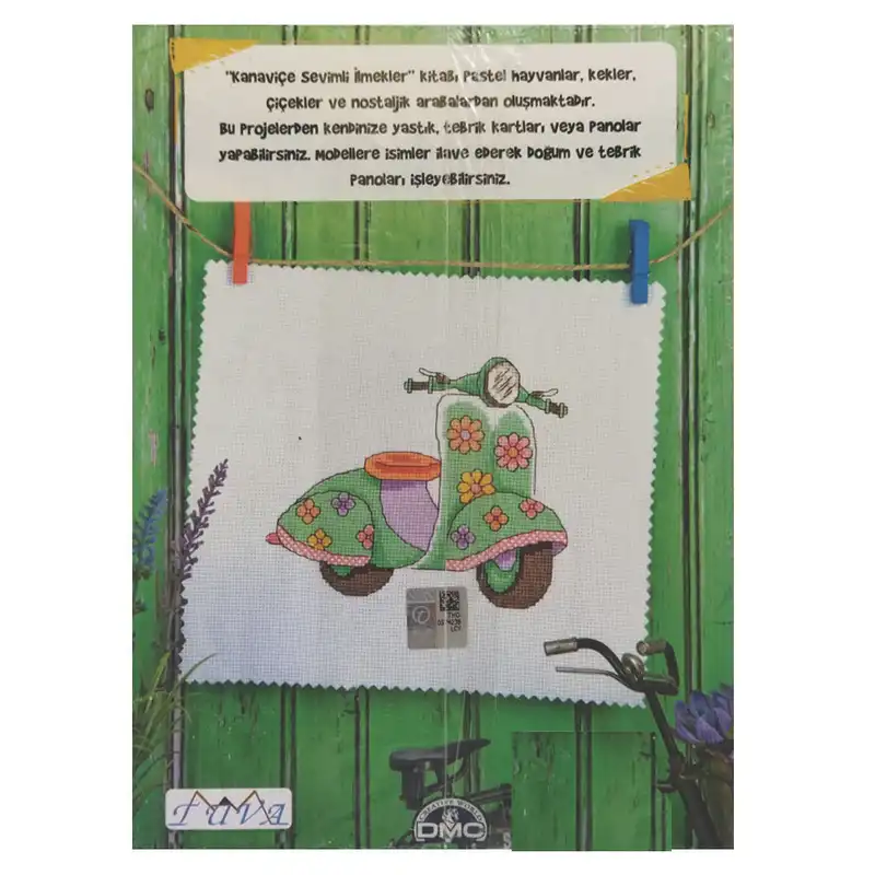 الگو گلدوزی طرح کودکانه مدل Kanavice مجموعه 50 عددی