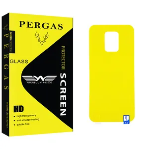 Waily Nice Pergas Glass Back Protector For Xiaomi شیائومی Redmi Note 9s