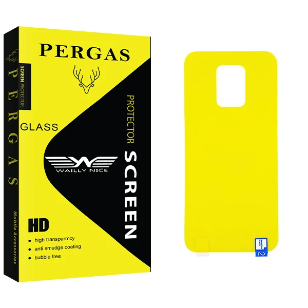 محافظ پشت گوشی وایلی نایس مدل Pergas Glass مناسب برای گوشی موبایل شیائومی Redmi Note 9s