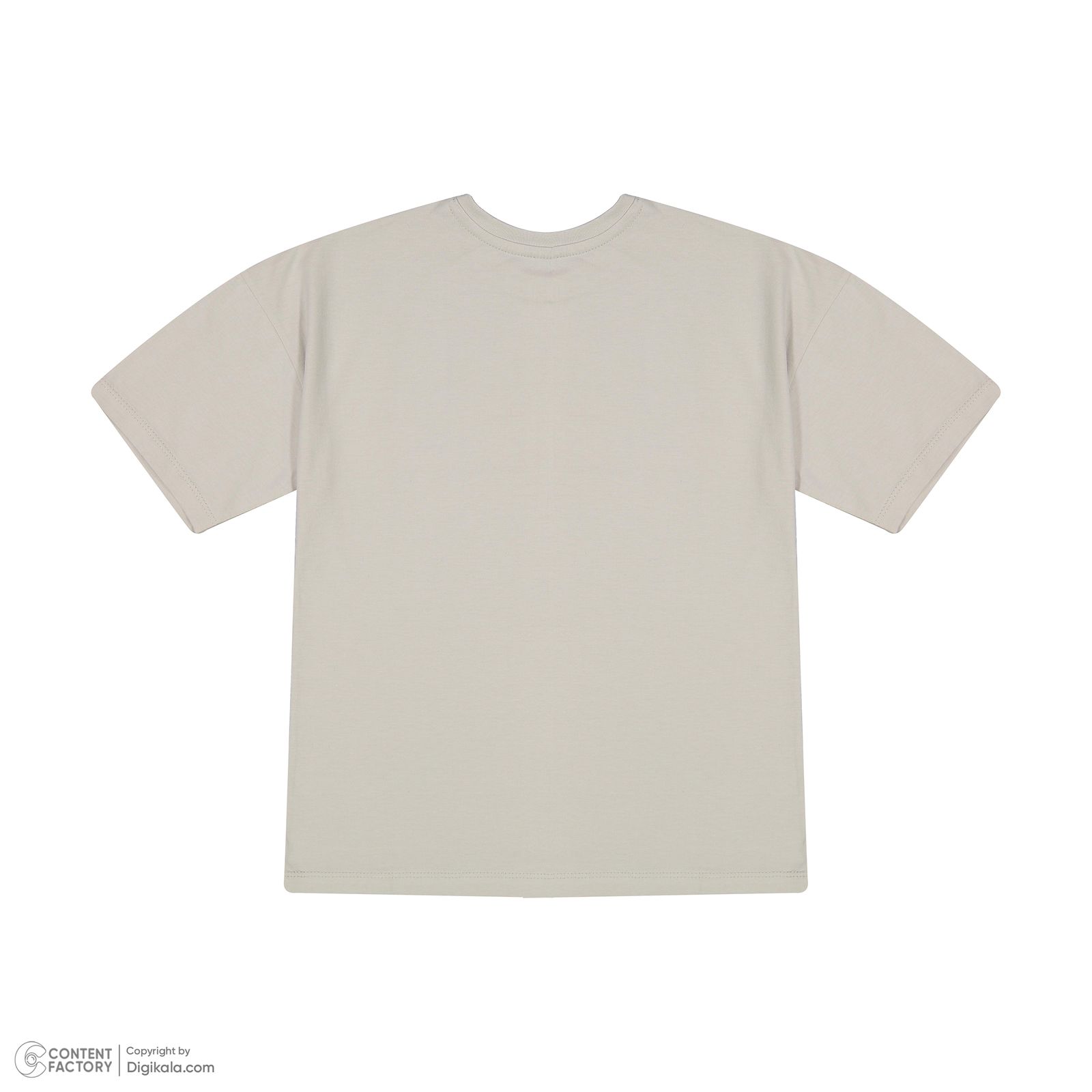 تی شرت آستین کوتاه دخترانه سون پون مدل 13911089 رنگ طوسی -  - 3