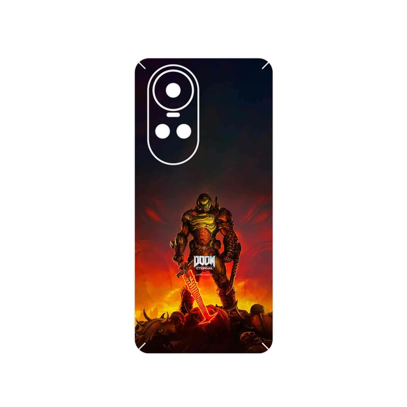 برچسب پوششی ماهوت مدل DOOM Game Series مناسب برای گوشی موبایل اپو Reno 10 5G